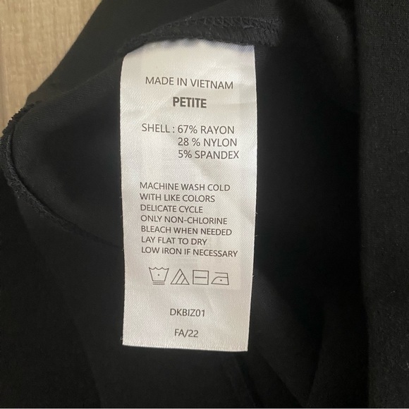 Quince Women's Ultra Stretch Ponte Skinny Pants Black Large Petite Office - Picture 11 of 11